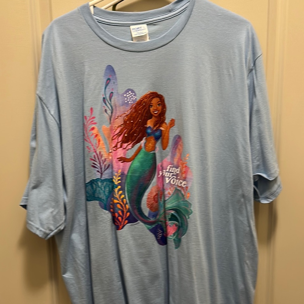 Disney Blue Ariel Short Sleeve Tee